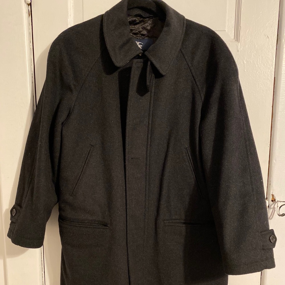 Burberry pea coat